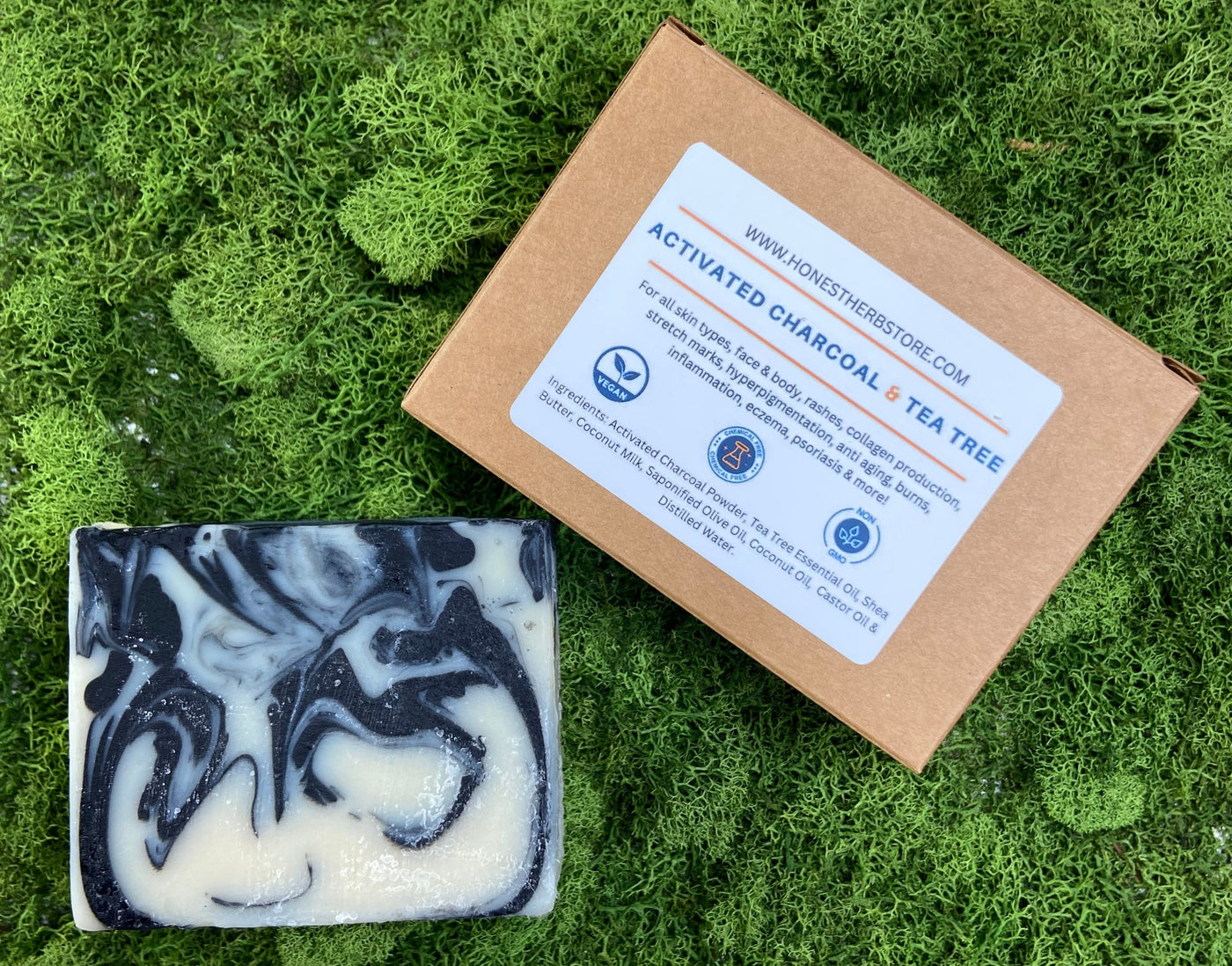 Activated Charcoal & Tea Tree Bar
