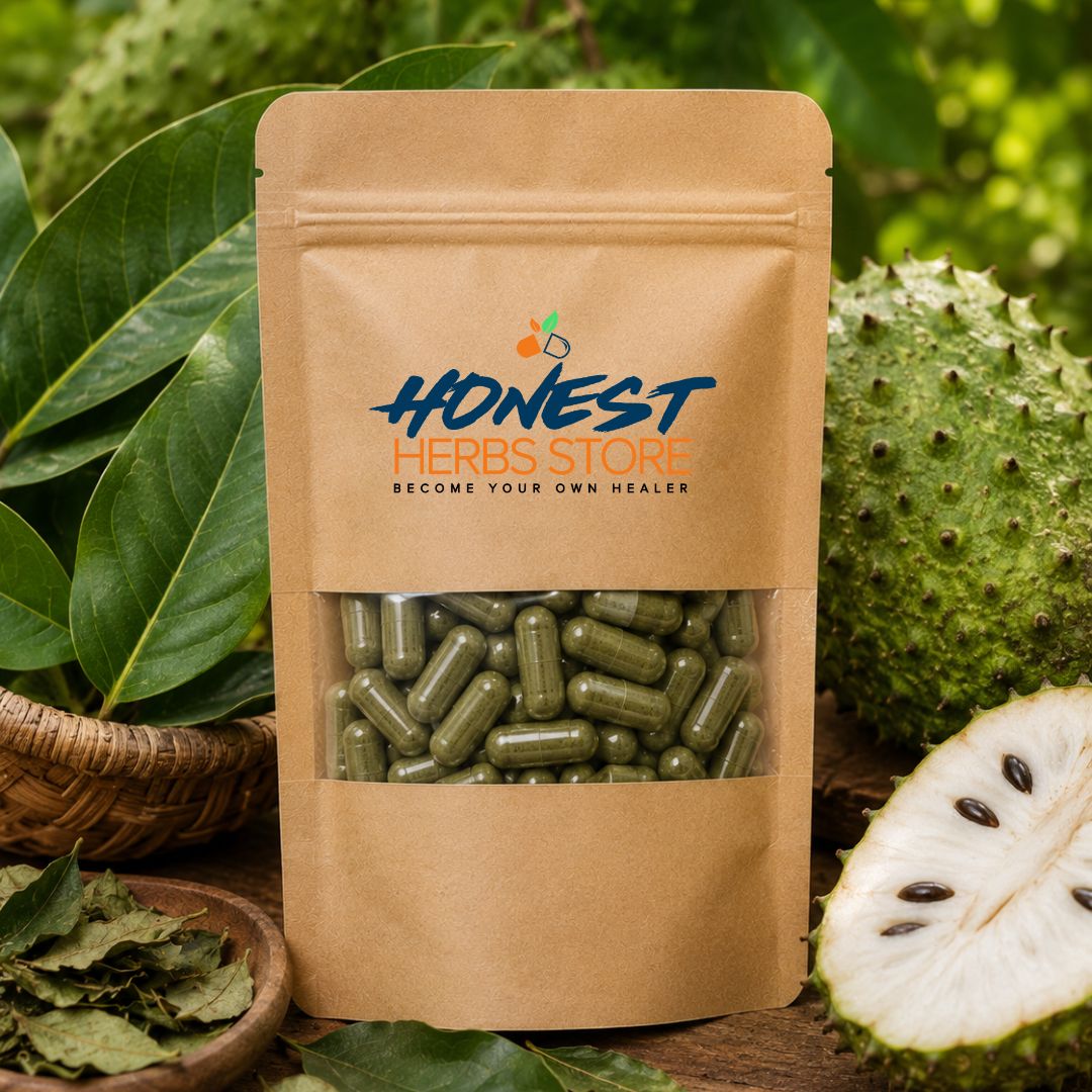Soursop Leaf Capsules - Immune + Antioxidant Support