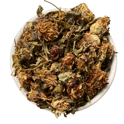 Red Clover Blossoms & Leaf (organic)